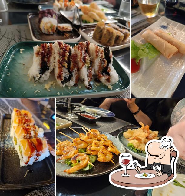 Cibo al Ristorante Nishiku' Valmaura