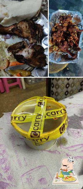 Food at Arabian grills