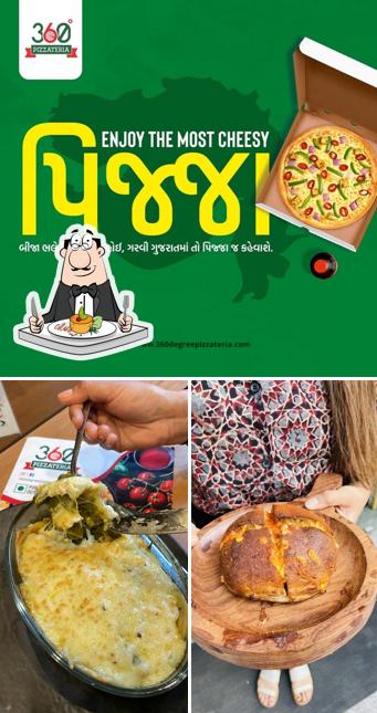 Food at 360 Degree Pizzateria, Bodakdev