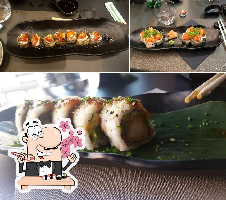 Il sushi è il cibo tradizionale della cucina giapponese