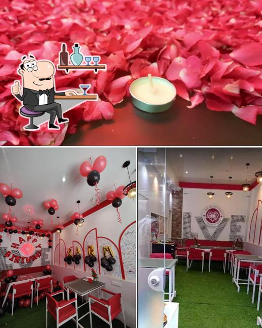 Check out how THE LOVE LOCK CAFE looks inside