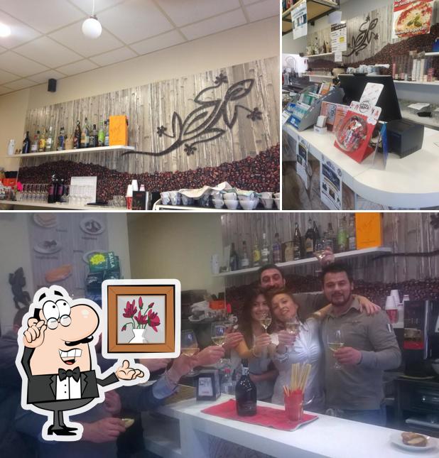 Gli interni di Bar Il Geco