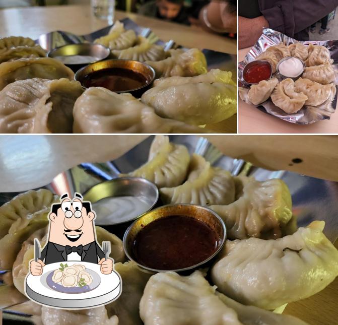 Dumplings at Bista Fast Food