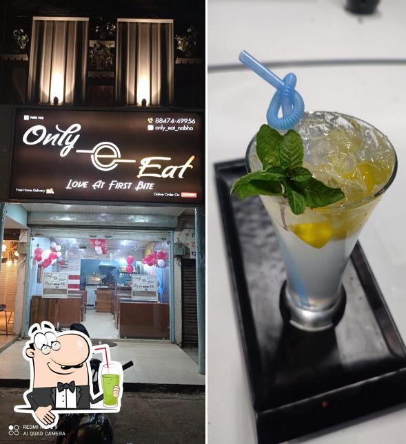 Enjoy a beverage at Only eat