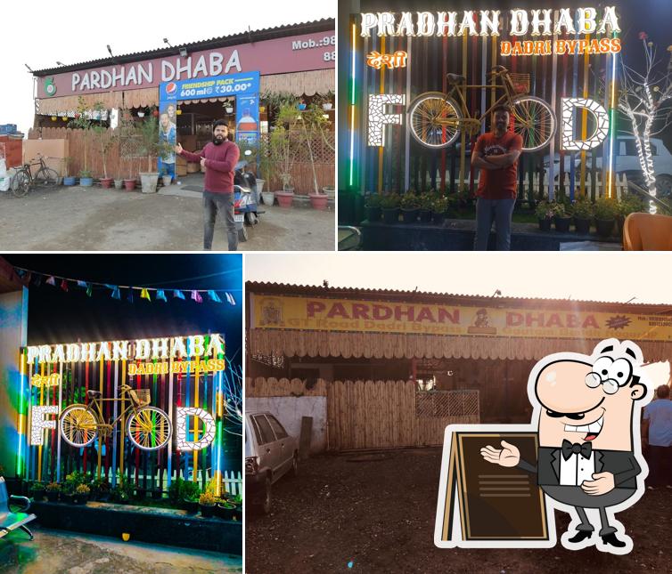 Check out how Pradhan Dhaba - Pure Vegetarian looks outside
