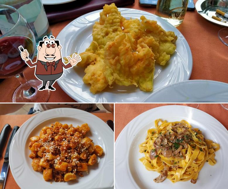 Platti al Ristorante Trattoria Manueli