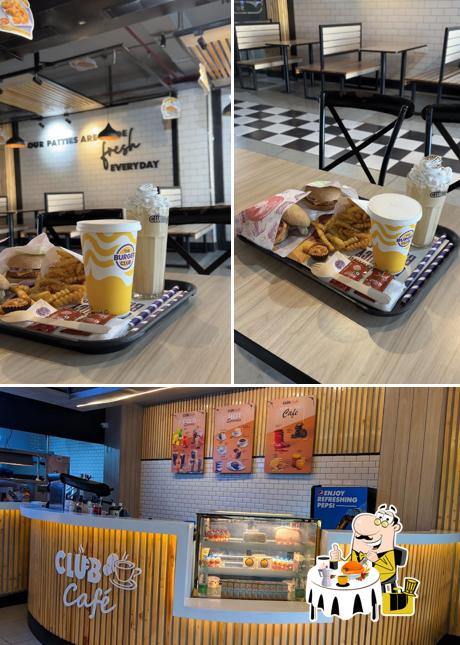 Food at The Burger Club