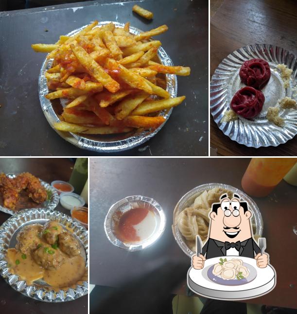 Dumplings at Annu Aunty Pure Vegetarian Restaurant