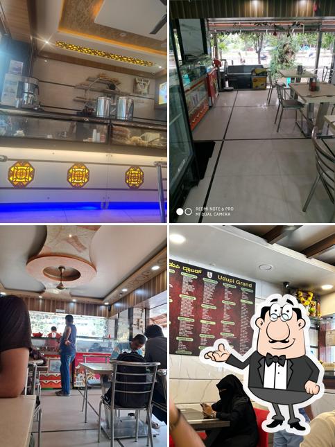 The interior of New Udupi Grand