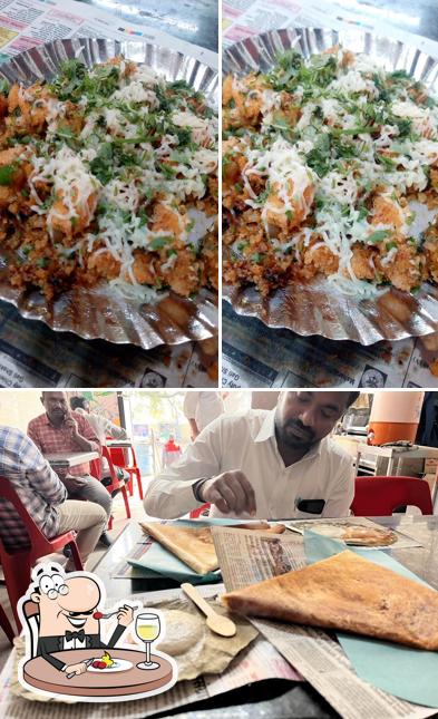 Annapurna Idli Centre is distinguished by food and interior
