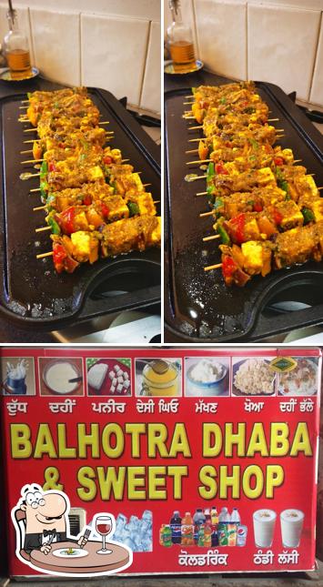 Food at Balhotra Family Restaurant