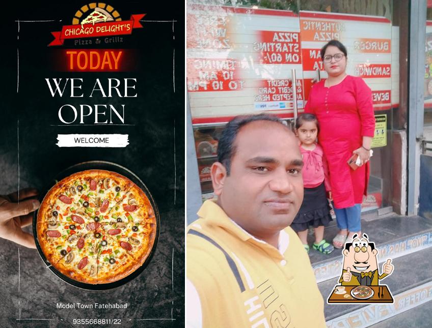 Get pizza at Chicago Delight's Pizza & Grillz