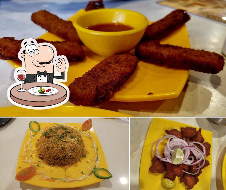 Meals at Fish land multicuisine restaurant
