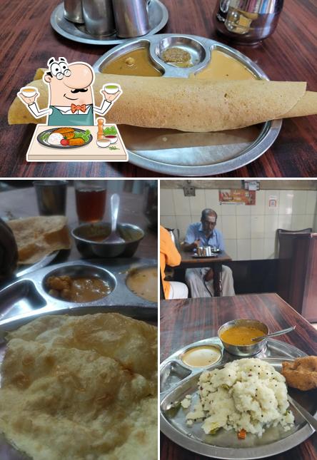 Meals at Ganapathy Vilas Restaurant Thrissur (Pure Veg)
