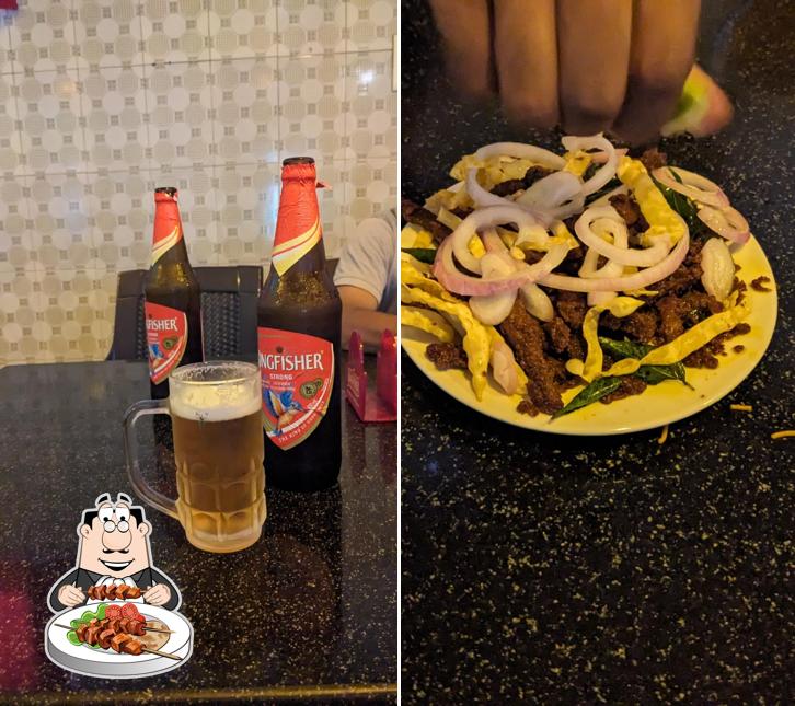 Food at KTDC Beer Wine Parlour