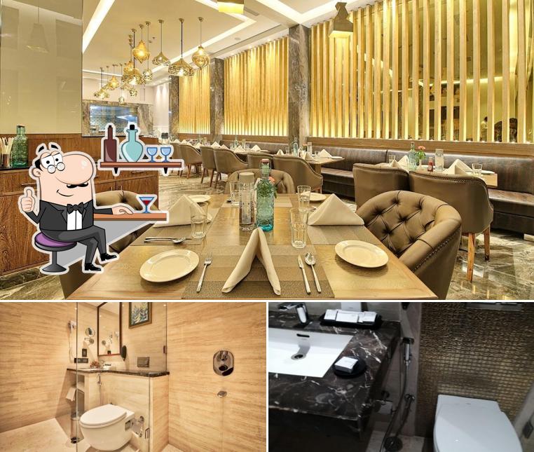 The interior of Golden Tulip Essential