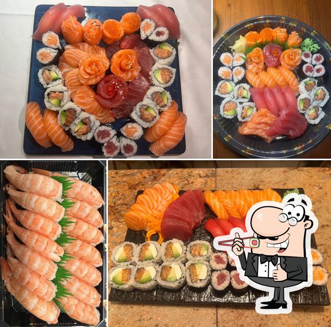 Scegli le varie opzioni di sushi