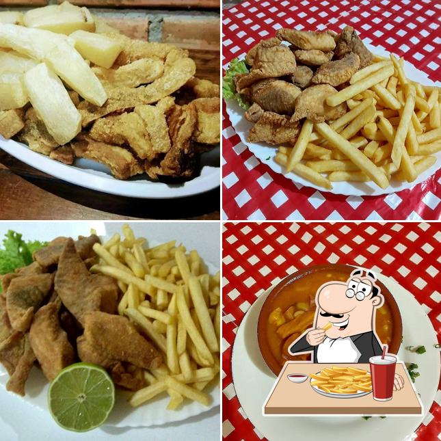 Batata frita em Espeto Do Digão