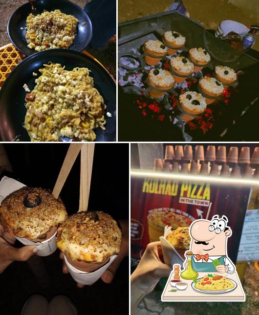 Famous kulhad Pizza Samaira HUTs.