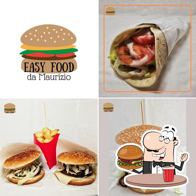 Prenditi un hamburger a Paninoteca da maurizio EASY FOOD