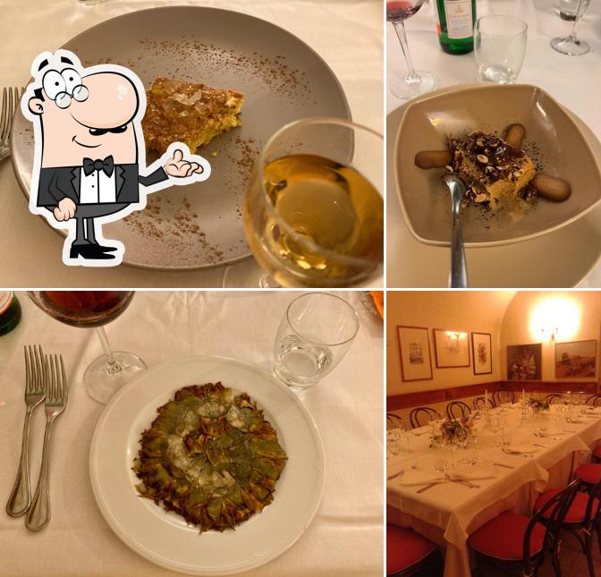 La immagine della interni e cibo di Ristorante Evangelista