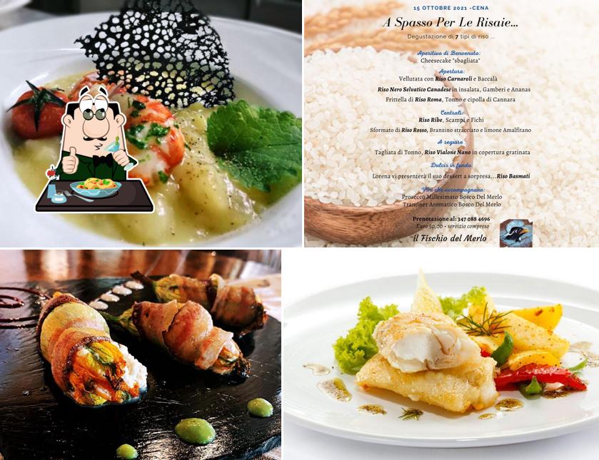 Cibo al Ristorante Il Fischio del Merlo