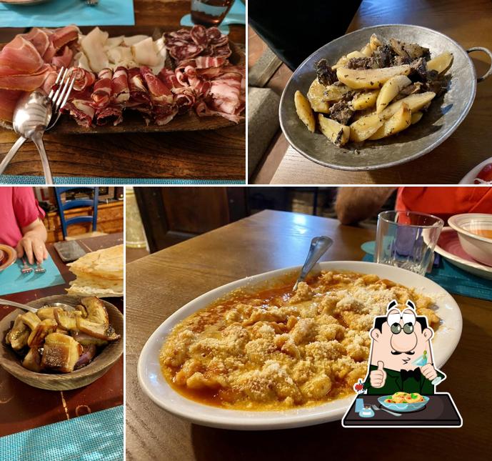 Maccheroni al formaggio al Sa horte de su poeta