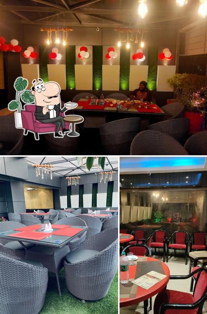 The interior of Spicy Garden