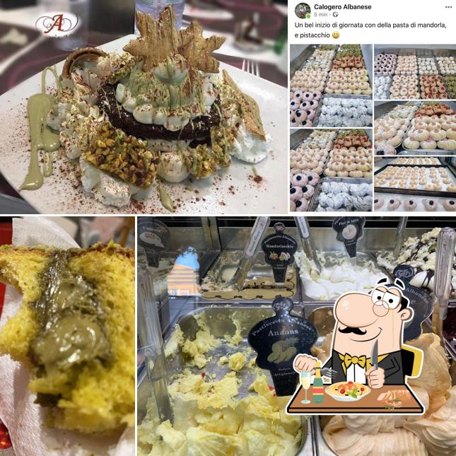 Cibo al Pasticceria Albanese