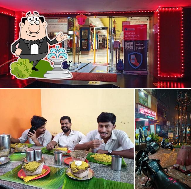 The exterior of Hotel Mangalore Donne Biryani (MDB)