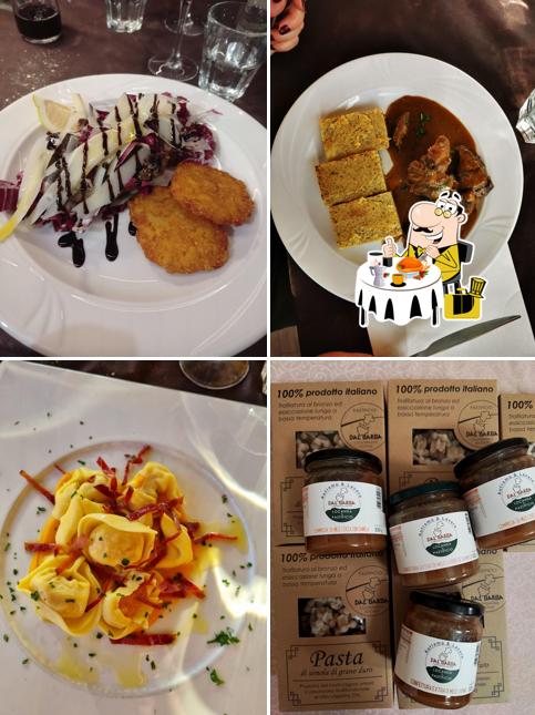 Platti al Locanda Dal Barba