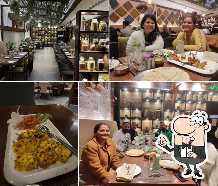 The interior of Swagath Restaurant And Bar