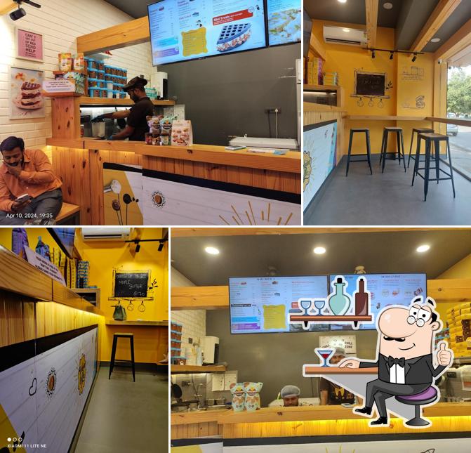 Check out how The Belgian Waffle Co looks inside
