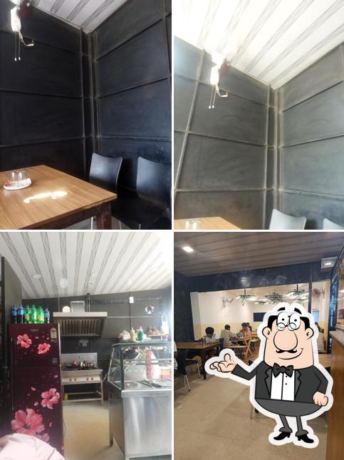 The interior of Dine Spot Restaurant