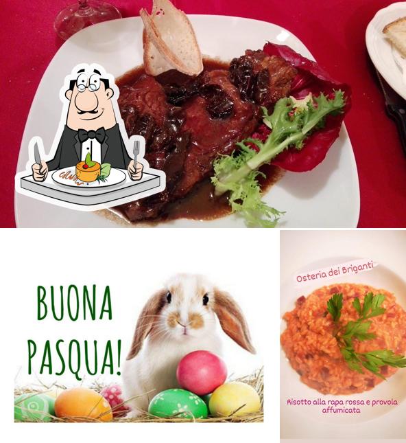 Platti al Osteria Dei Briganti