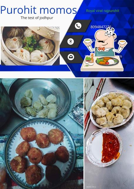 Meals at Purohit Momos (bjs)