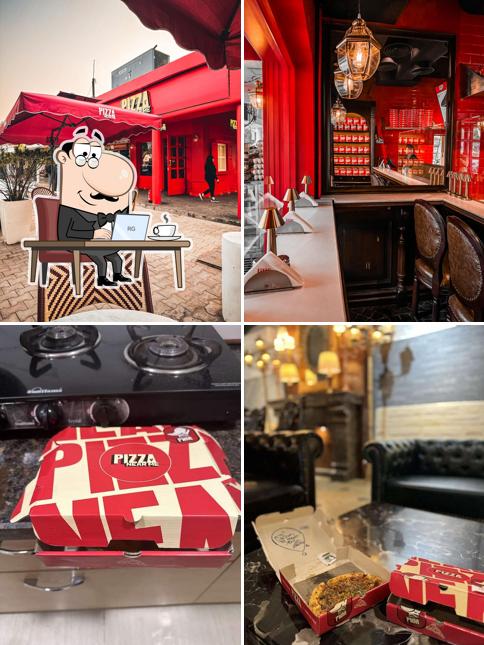 The interior of PNM - Pizza Near Me