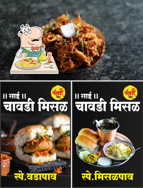 Meals at Sai Chawadi Misal / साई चावडी मिसळ