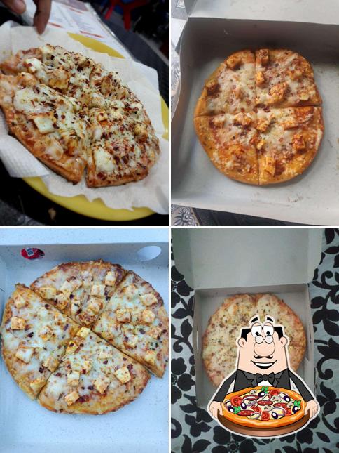 Pick pizza at Saitara Fast Food Center