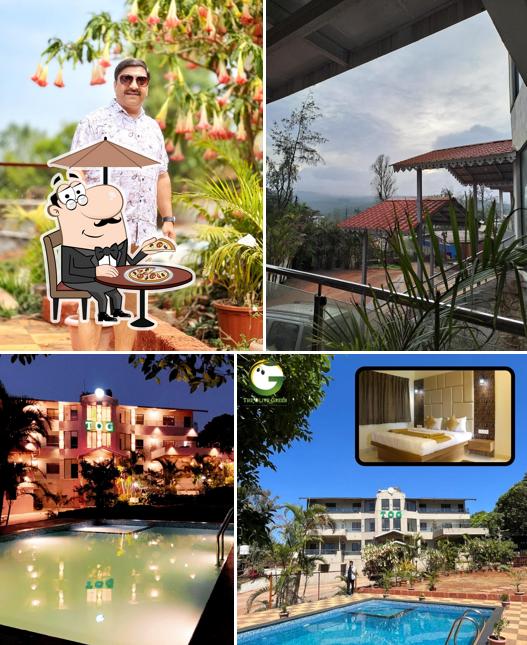 You can get some fresh air at the outside area of The Olive Green Resort Mahabaleshwar