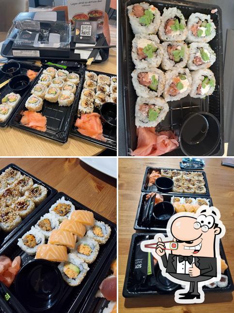 Prenditi le varie opzioni di sushi