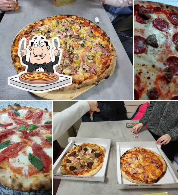Prenditi tra le molte varianti di pizza