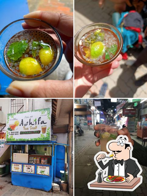 Food at Asifa Tea Stall