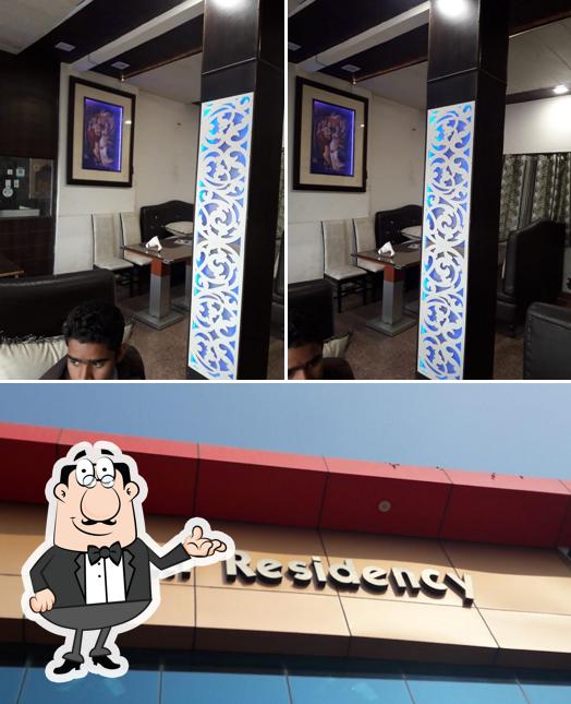 The restaurant's interior and exterior