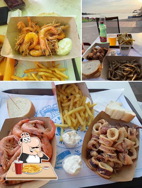 Patatine fritte al Quick fish service