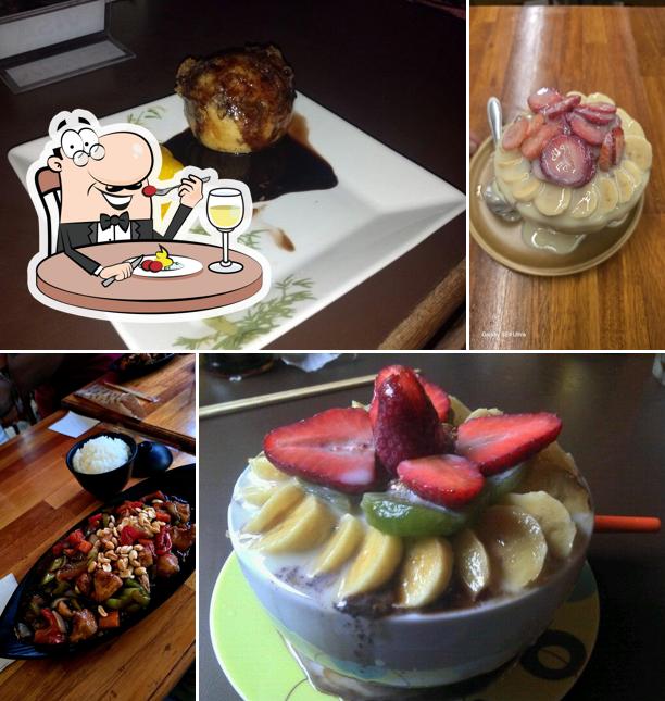 Platos en D'Boa Sushi