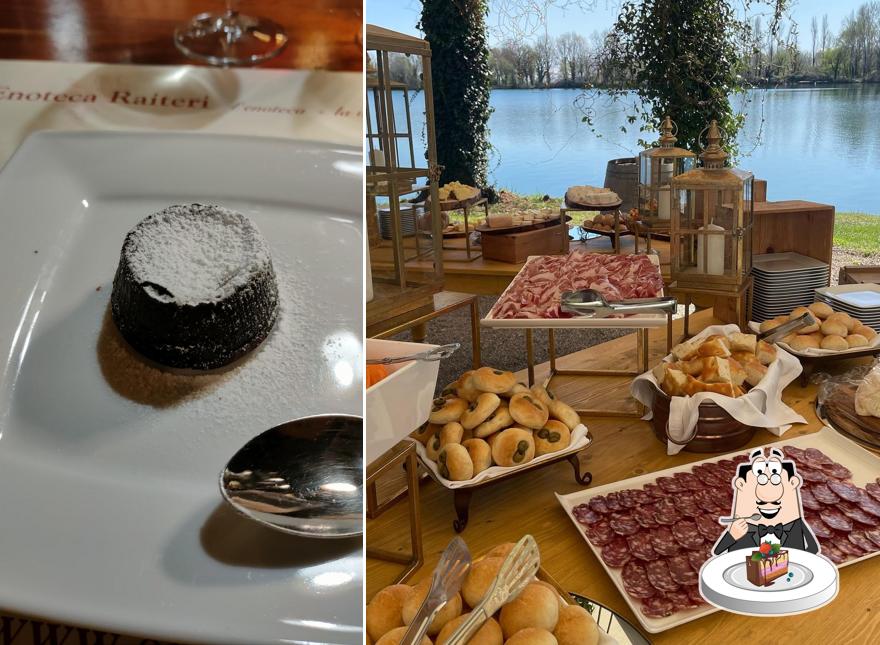 Torta al cioccolato al Enoteca Raiteri Snc Di Raiteri Luigi Mario