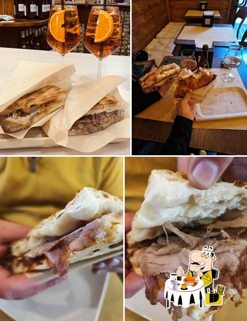 Panino con maiale stirato al A Putica Sila