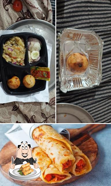 Spring rolls at Bihari litti chokha corner