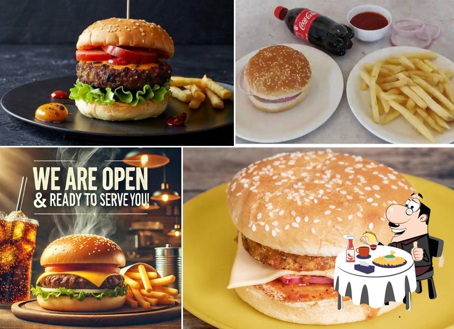 Get a burger at Burger Minister- Best Burgers and pizza restaurant in Noida
